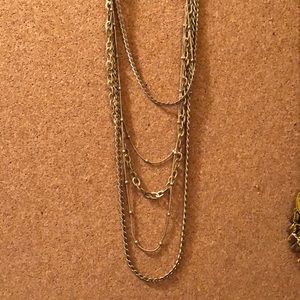 Lia Sophia long chain necklace